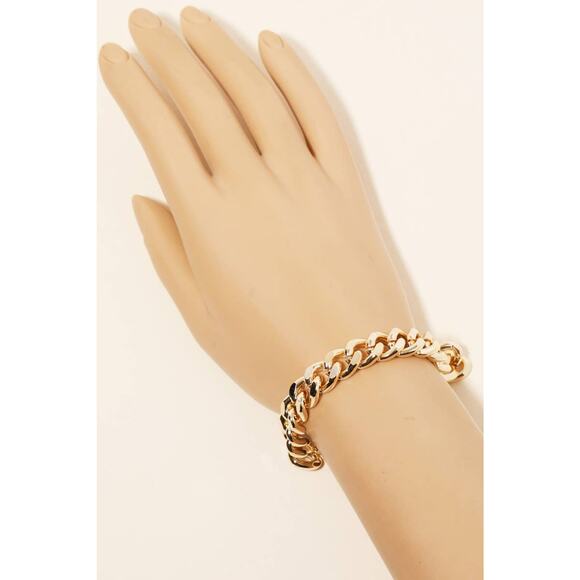 Curb Chain Lobster Clasp Bracelet - Picture 3 of 5